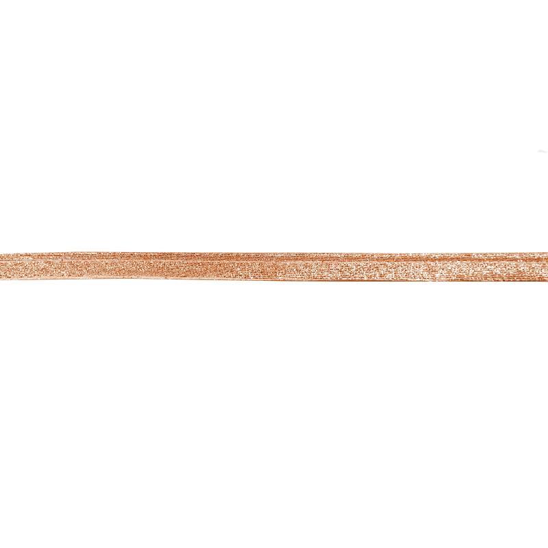 Passepoil lurex cuivre 10mm