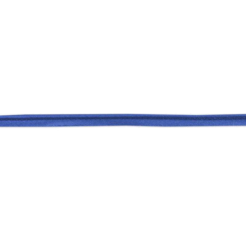 Passepoil satiné bleu 10 mm