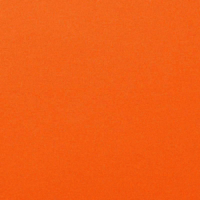 Coton uni couleur orange