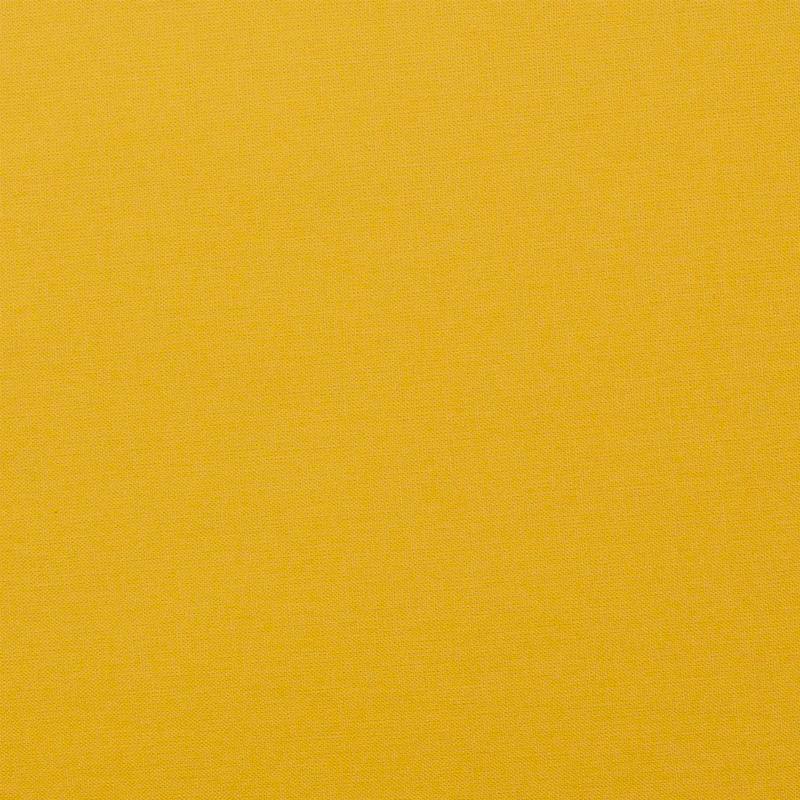 Coton jaune soleil uni