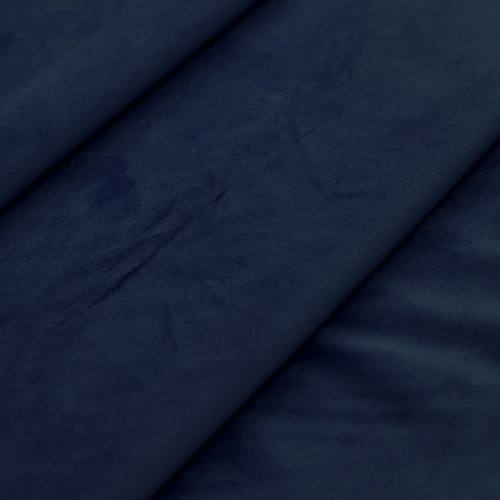 Tissu velours bleu foncé