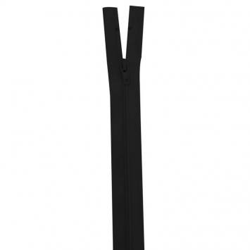 Fermeture en nylon noire 55 cm séparable col 580