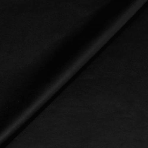 Coupon 50x68cm - Simili touché cuir mat noir 