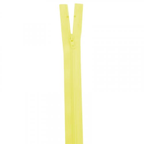 Fermeture jaune pastel 20 cm non séparable col 503