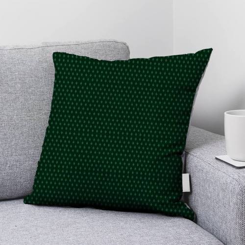 coupon - Coupon 470cm - Poinçon de lys vert clair - Fond vert anglais - Velours 294 gr/m² - 150 cm