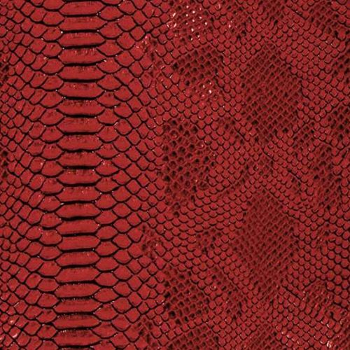 Coupon 50x68cm - Simili cuir dragon rouge