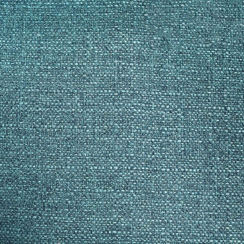 Tissu d'ameublement texturé bleu canard - Tissus Price