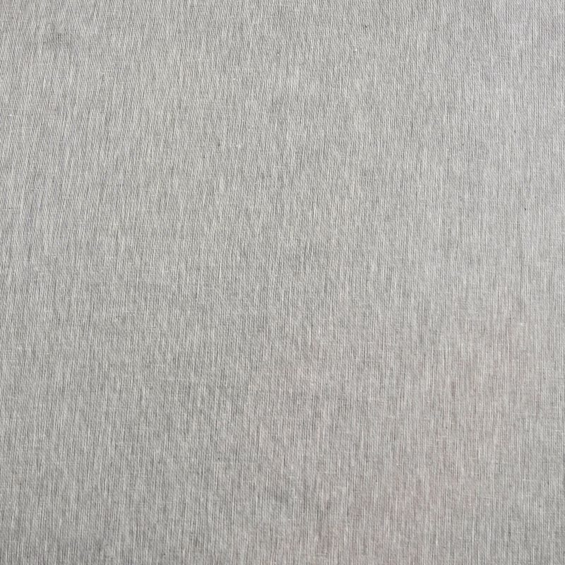 Tissu lin et coton chiné gris