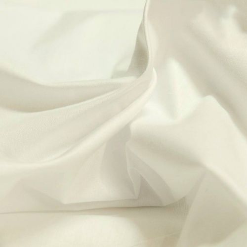 Tissu pour drap ivoire grande largeur