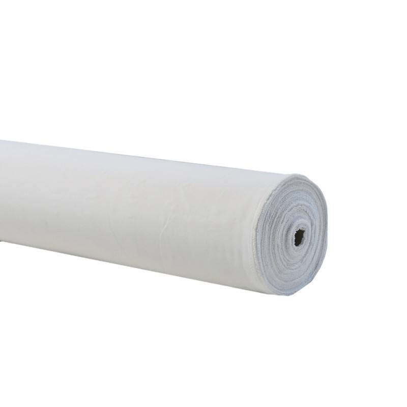 Rouleau 25m burlington infroissable blanc 280cm grande largeur