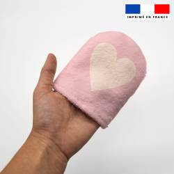 Kit mini-gants nettoyants motif chats de noel - Création Lita Blanc