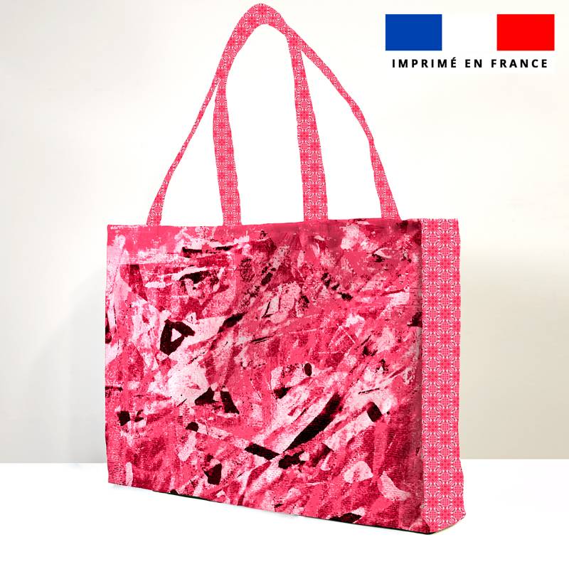 Kit sac de plage imperméable motif Lola - Création Pierre-Alexandre PAUGAM