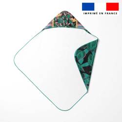 Kit puériculture motif tigre vert - Création Lili Bambou Design