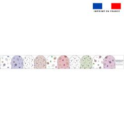 Kit mini-gants nettoyants motif cœur d'artichaut - Création Lili Bambou Design
