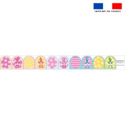 Kit mini-gants nettoyants motif lutins de Pâques