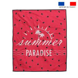 Coupon pour serviette de plage motif summer paradise