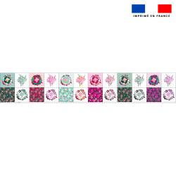 Coupon lingettes lavables motif bohème - Création Lili Bambou Design