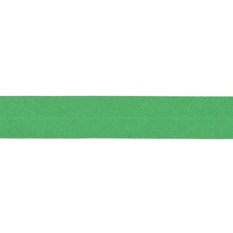 Biais en coton 20 mm vert