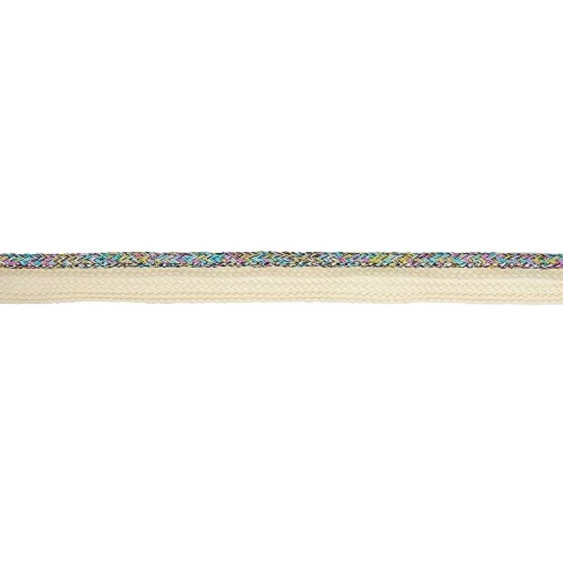 Passepoil 10mm lurex multicolore