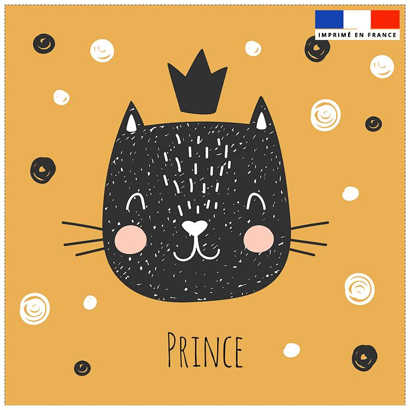 Coupon 45x45 cm motif chat prince