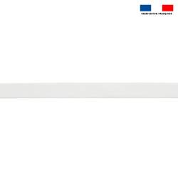Sangle polyester aspect coton 23mm blanc