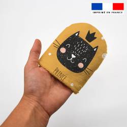 Kit mini-gants nettoyants motif chat gentleman