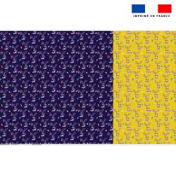 Lot de 2 foulards imprimés bois précieux - Création Cat&Colours