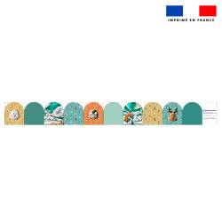 Kit mini-gants nettoyants motif animaux polaires - Création Stillistic