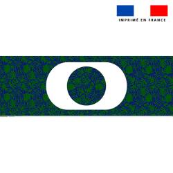 Kit sac seau motif jungle SAXO vert et bleu