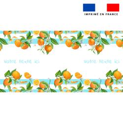 Mug personnalisé - Oranges et fleurs d'oranger