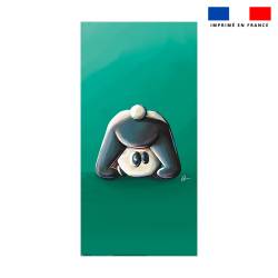 Coupon serviette de plage motif panda - Création Stillistic