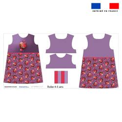 Patron robe enfant motif loutre - Création Stillistic