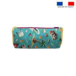 Kit trousses scolaires personnalisées - Hippo surf - Création Stillistic