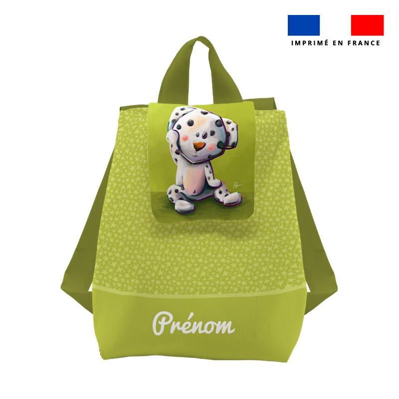 Kit sac à dos enfant personnalisé - Bébé dalmatien - Création Stillistic