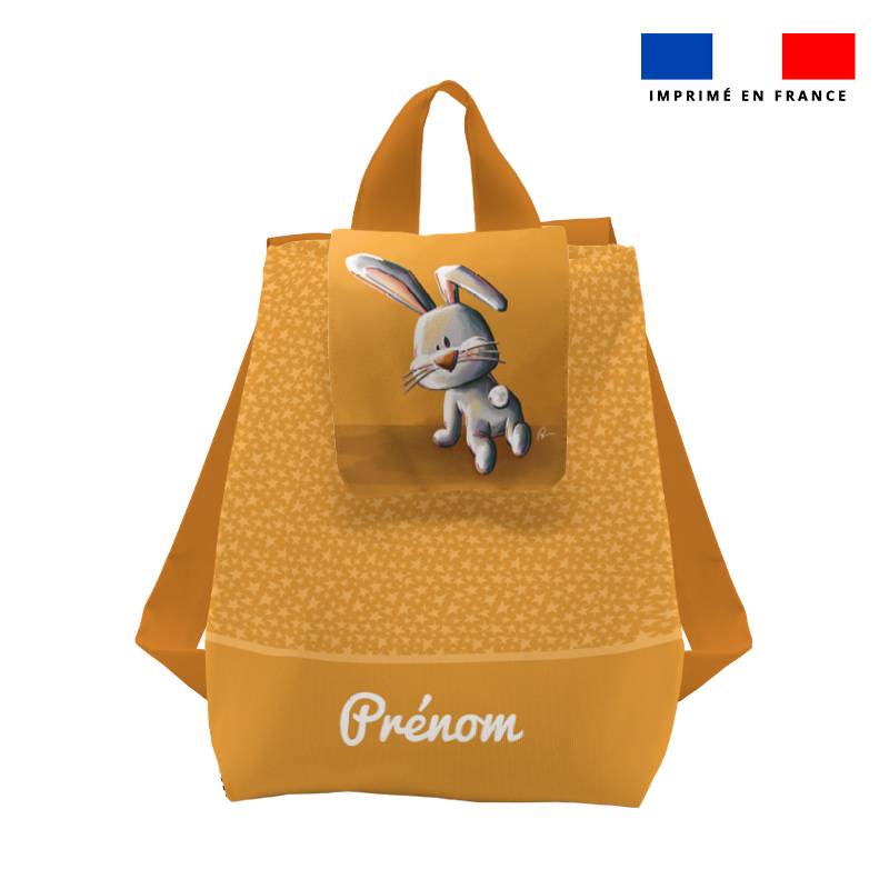 Kit sac à dos enfant personnalisé - Lapin - Création Stillistic