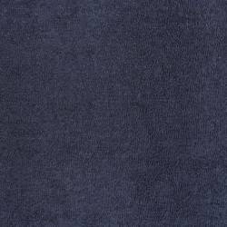 Tissu éponge bleu nuit