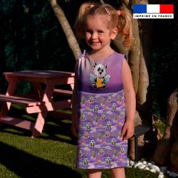 Patron robe enfant motif...