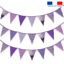 Coupon pour fanions motif panda ange - Création Stillistic