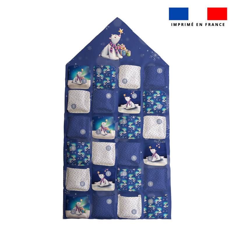 Coupon pour Calendrier de l'avent motif ours polaire  de noel - Création Stillistic