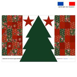 Coupon pour Calendrier de l'avent Sapin motif animaux couronne de noel - Création Stillistic