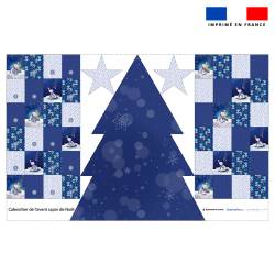 Coupon pour Calendrier de l'avent Sapin motif Ours polaire  de noel - Création Stillistic