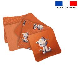 Coupon lingettes lavables motif bébé chat - Création Stillistic