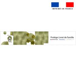 Kit protège livret de famille motif panda aquarelle