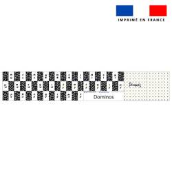 Patron imprimé pour jeu de dominos motif chat