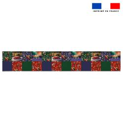 Coupon lingettes lavables motif souris de noel - Création Stillistic