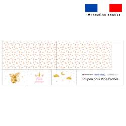 Coupon pour vide-poches motif licorne gold