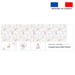 Coupon pour vide-poches motif biche