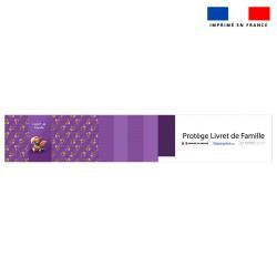 Kit protège livret de famille motif bébé perroquet - Création Stillistic