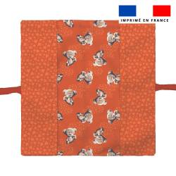 Kit protège livret de famille motif bébé koala - Création Stillistic