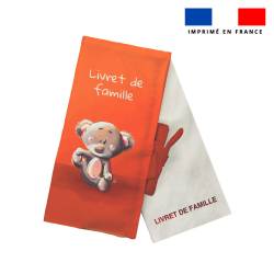 Kit protège livret de famille motif bébé koala - Création Stillistic